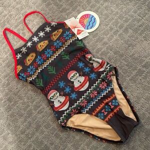 BNWT Sporti Granny Sweater practice suit size 28